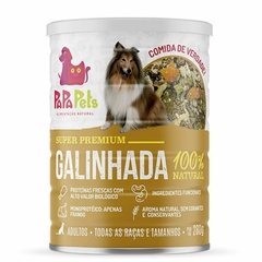 5 Unid Papapets Cães Adultos Galinhada 280g Sabor Frango - comprar online