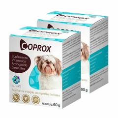 Kit 2 Unid Suplemento para Cães Coprox Alivira Pet 60g