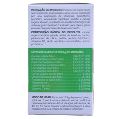 Suplemento Vitaminico para Pet Petsec com 10 Saches de 8g Alivira Pet na internet