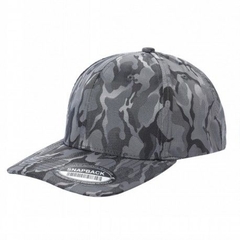 Gorra con malla 6 panel Camuflaje Gris