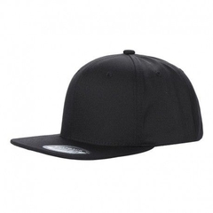 Gorra con malla 6 panel Negro