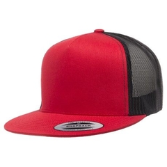 Yupoong 6006T Snapback Rojo/Negro