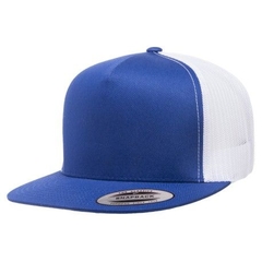 Yupoong 6006T Snapback Azul/Blanco