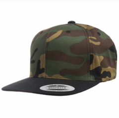 Yupoong 6089TC Snapback Camoflaje/Negro