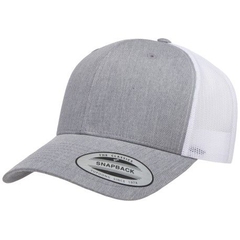 Yupoong 6606T Snapback Gris/Blanco