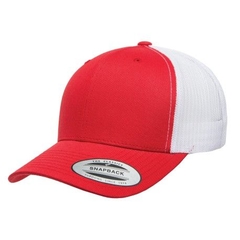 Yupoong 6606T Snapback Rojo/Blanco