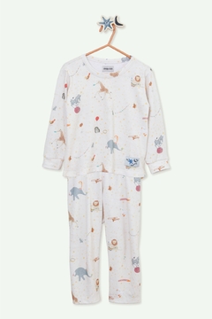 PIJAMA ALGODON ESTAMPADO CIRCUS - comprar online