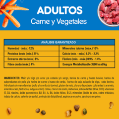 Pedigree Adulto Vegetales - tienda online