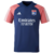 Camisa Treino Olympique Lyon 1 23/24 Torcedor Adidas Masculina - Azul + Rosa