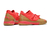 Chuteira PUMA Future Z 1.3 Pro Cage Futsal - Vermelho + Dourado