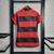 Camisa Flamengo 1 23/24 Torcedor Adidas Feminina - Vermelho + Preto - loja online