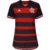 Camisa Flamengo 1 24/25 Torcedor Adidas Feminina - Vermelho + Preto