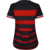 Camisa Flamengo 1 24/25 Torcedor Adidas Feminina - Vermelho + Preto - comprar online