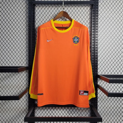 Camisa Seleção Brasil Copa do Mundo - Personalização do dragão 22/23  Amarela - Nike - Masculino Torcedor