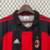 Camisa Milan Retrô 2001/02 Vermelha e Preta - Adidas na internet