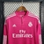 Camisa Real Madrid Manga Longa ll Retrô 2014/15 Adidas Masculino - Rosa na internet