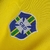 Camisa Retrô 1970 Seleção Brasileira I Masculina - Amarelo e Verde