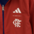 Corta Vento Reversível Flamengo Adidas 2024/25 - Vermelho + Azul