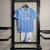 Kit Infantil Manchester City 1 23/24 Torcedor Puma - Azul