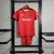 Kit Infantil Wolverhampton 2 23/24 Torcedor Adidas - Vermelho