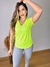 BLUSA MANGA CURTA DRY FIT JANICE AMARELO NEON