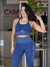 FUSO SEAMLESS GAL - AZUL JEANS - CAMY | moda fitness 