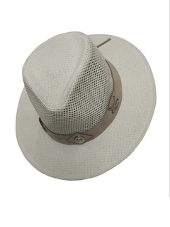 Sombrero australiano de rafia de algodon