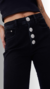 Calça Jeans Black - Botão Strass - comprar online