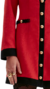 Vestido Curto Alfaiataria - Vermelho 29