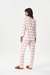 Pijama Feminino Inverno Listras Nap Time 100% Algodão - comprar online