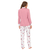 Pijama Feminino Aberto com botões Moletinho Floral Lilly na internet