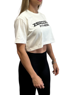 Cropped Zerodois Fitness Off White - comprar online