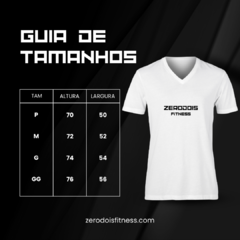 Camiseta Zerodois Fitness Off White - ZERODOIS FITNESS