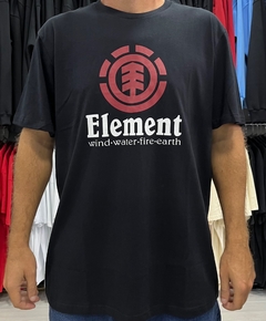 Camiseta Element Vertical Preto