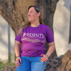 Remera Scout - Violeta