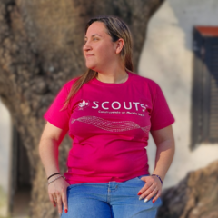 Remera Scout - Fucsia