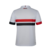 Camisa São Paulo I 1 branca listras em vermelho branco e preto new balance 24/25 