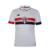 Camisa São Paulo I 1 branca listras em vermelho branco e preto new balance 24/25 