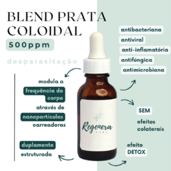 Prata Coloidal 500ppm - Blend Desparasitação - comprar online