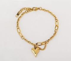 Pulsera con Dije de Corazón