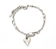 Pulsera con Dije de Corazón - comprar en línea