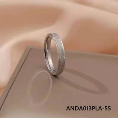 Hermoso Anillo en Plateado diseño en Arena de Perla Elaborado