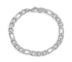 Pulsera de Acero Inoxidable Acabado Pulido en Plata - comprar en línea