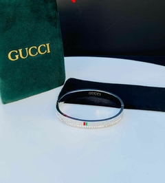 Brazalete Tipo Gucci - Moda en Acero