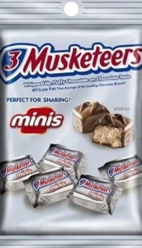 3 musketeers minis