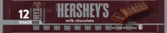 Hershey Milk Chocolate 12pcs