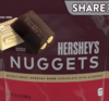 Hershey Nuggets Dark Chocolate Almond