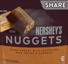 Hershey Nuggets Toffee