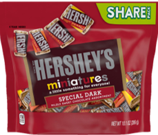 Hersheys Miniatures Dark