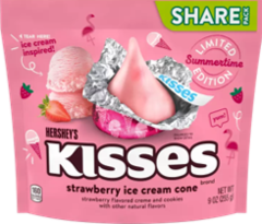 Kisses Ice Cream Strawberry